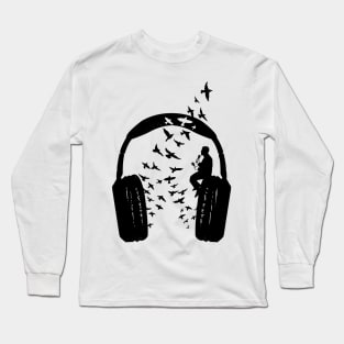 Headphone Maracas Long Sleeve T-Shirt